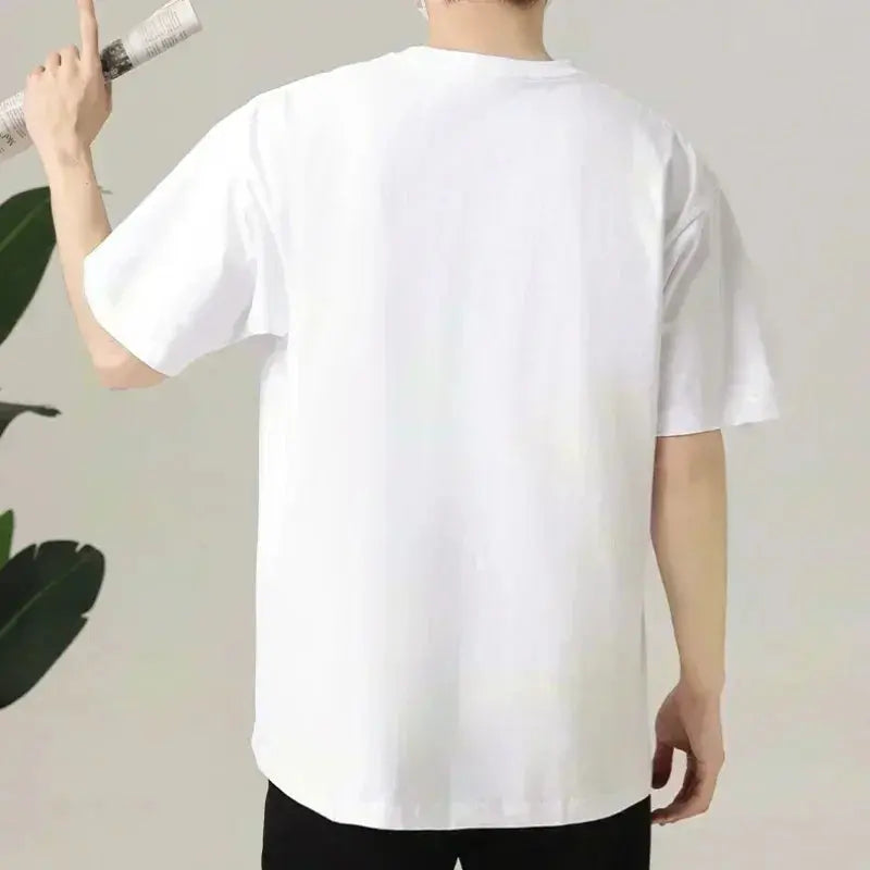 Unisex Floral Graphic Cotton T-Shirt Loose Fit