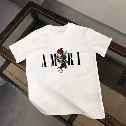 Tricou cu imprimeu floral – Bumbac Premium Montvié Studio