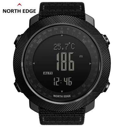 NORTH EDGE APACHE 3 – Ceas Militar Outdoor cu Altimetru, Barometru & Busolă | Rezistent 50M