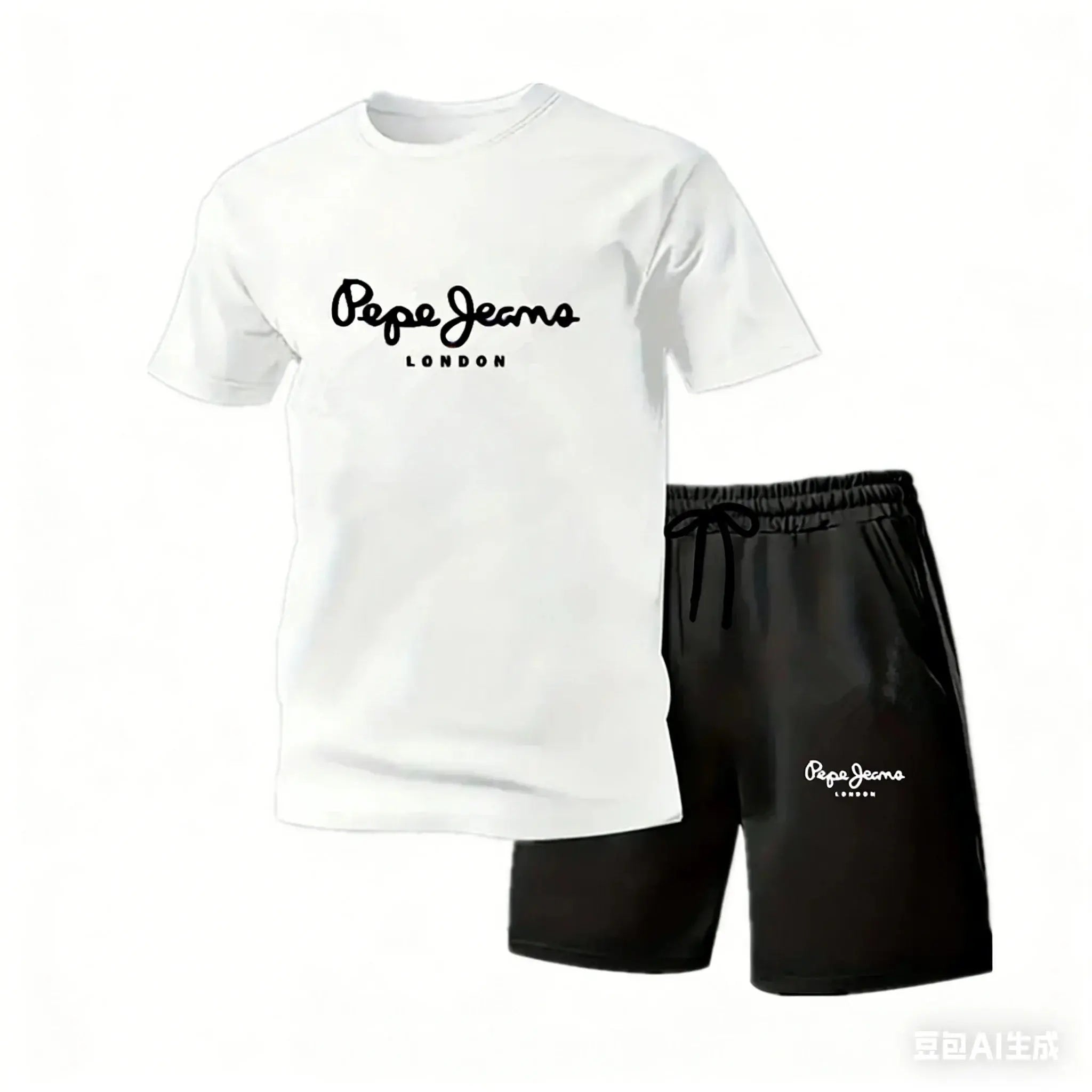 Men’s Summer Sportswear Set T-Shirt And Shorts Quick-Dry
