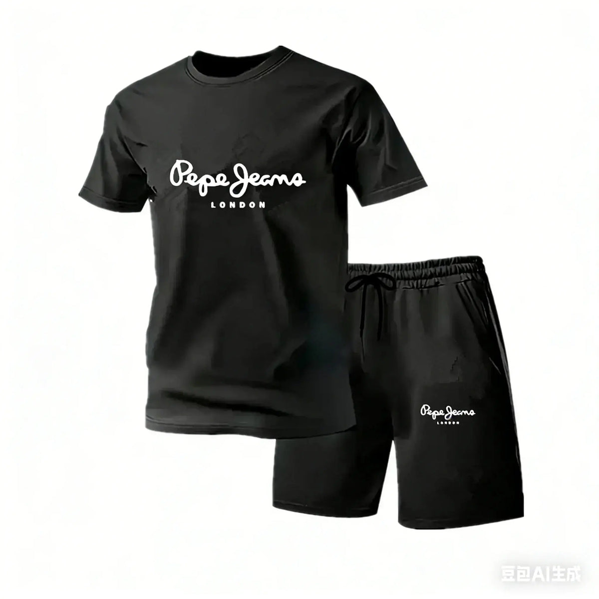 Men’s Summer Sportswear Set T-Shirt And Shorts Quick-Dry